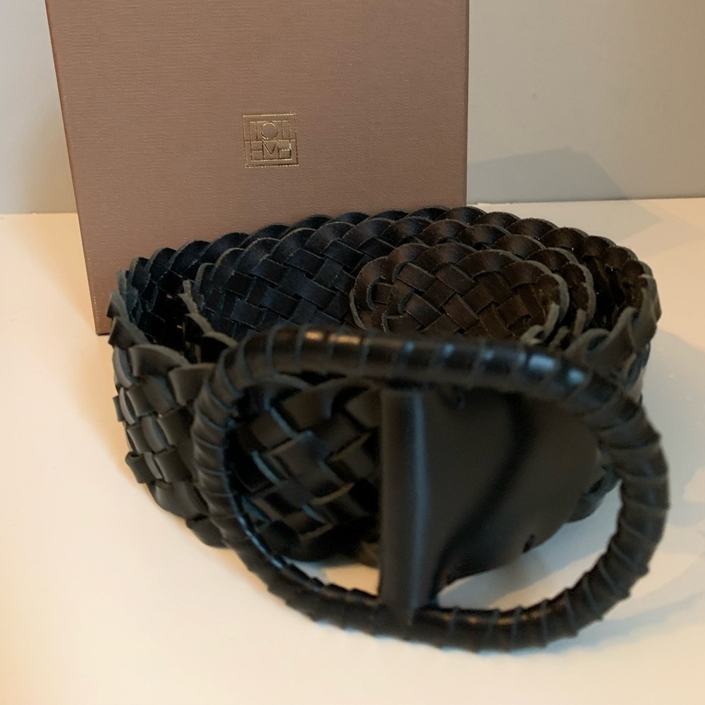 Leather Toteme belt